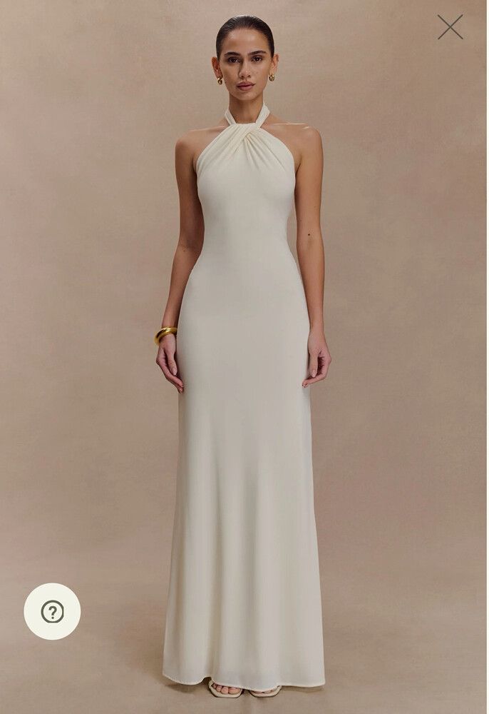 Meshki - Meshki - Elyna Slinky Halter Maxi Dress