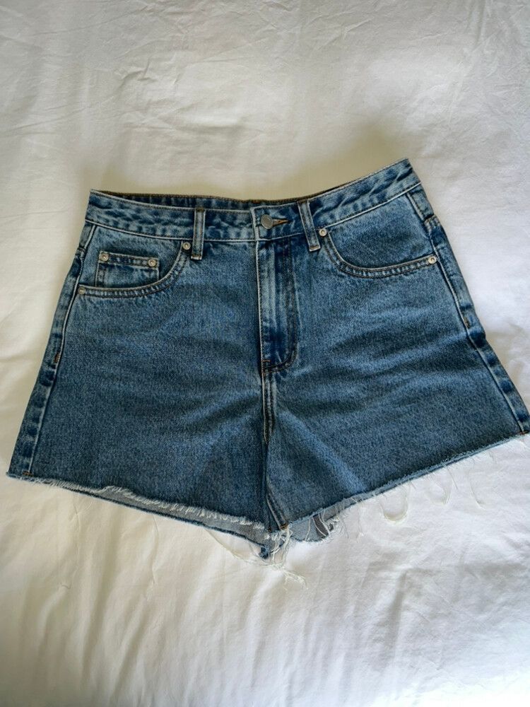Insight Blue Denim Shorts