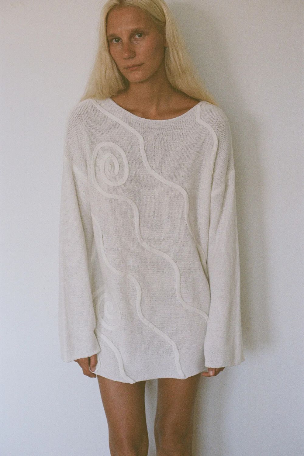 Zulu & Zephyr - Shea Organic Cotton Swirl Tunic Dress on Designer Wardrobe Zulu & Zephyr - Shea Organic Cotton Swirl Tunic Dress on Designer Wardrobe
