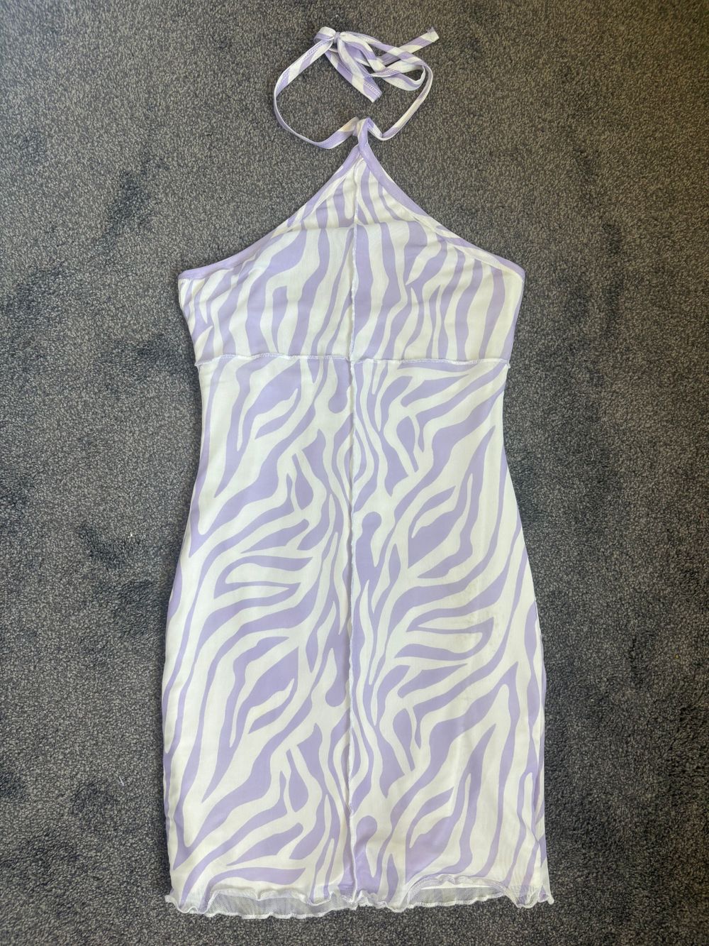 Princess Polly Purple Zebra Dress