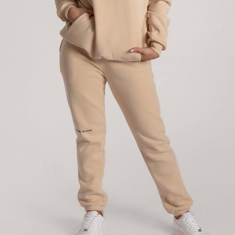 Meshki Beige Track Pants