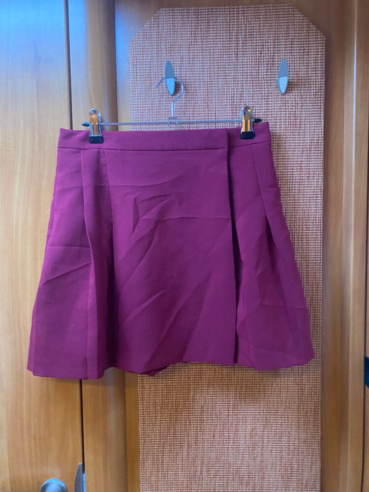 Asos Design Maroon Skirt