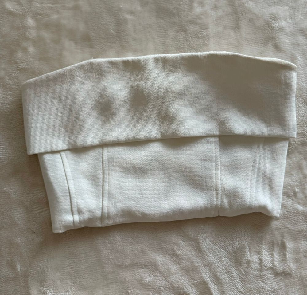 Oyster Corset Crop Top