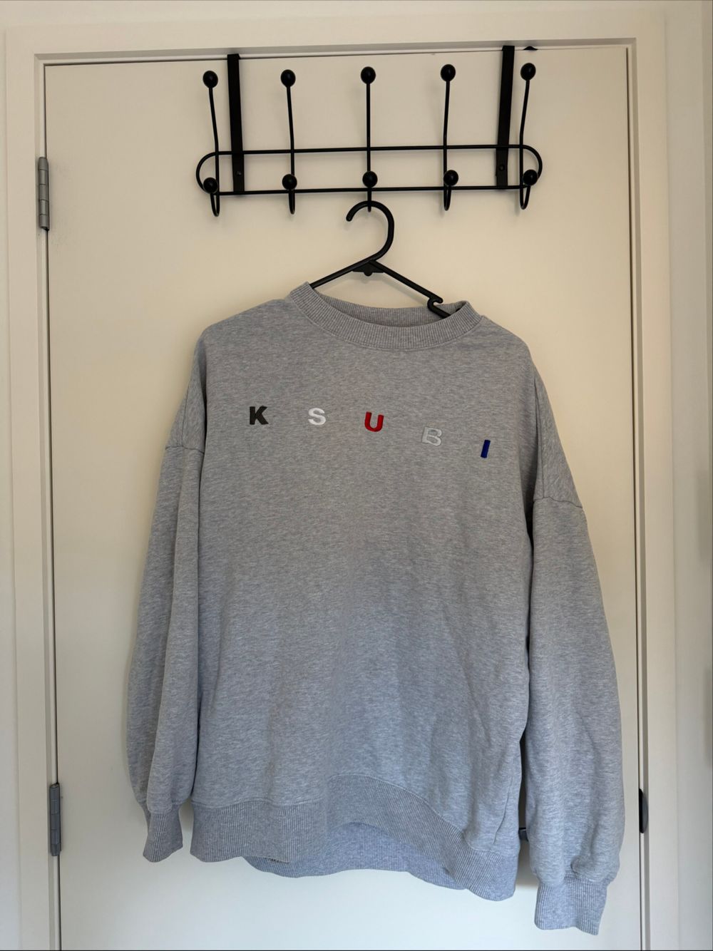 Ksubi Grey Crewneck Sweatshirt