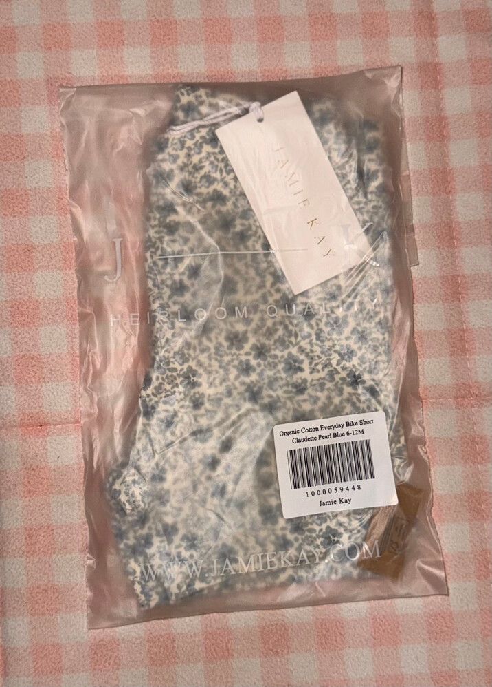 Jamie Kay Claudette Pearl Blue Bike Shorts 6-12M