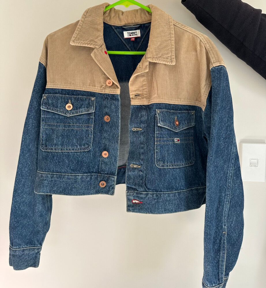 Tommy Hilfiger Women’s Denim/Cordoruy Jacket