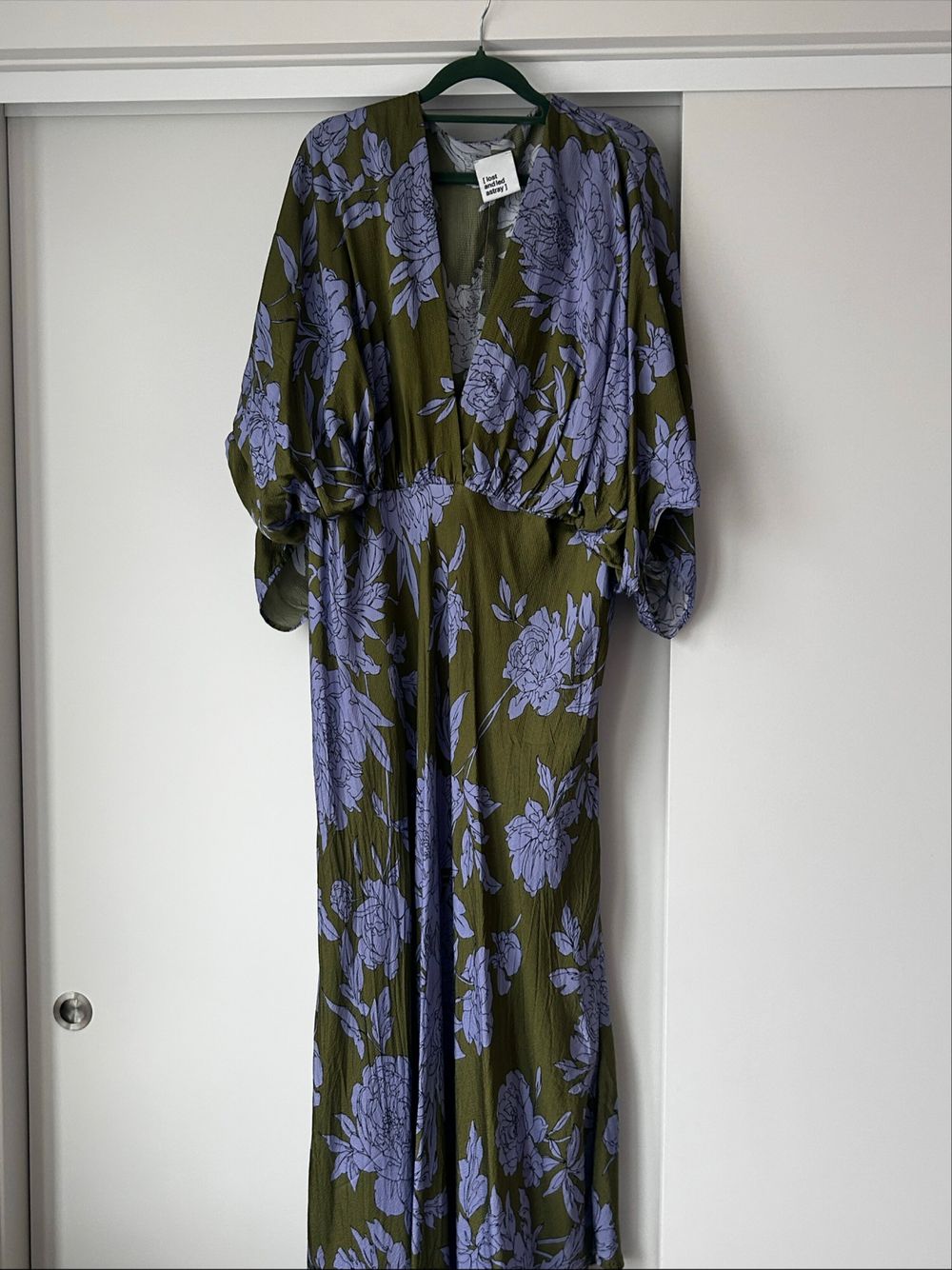 Lost and led astray iconic peony dress