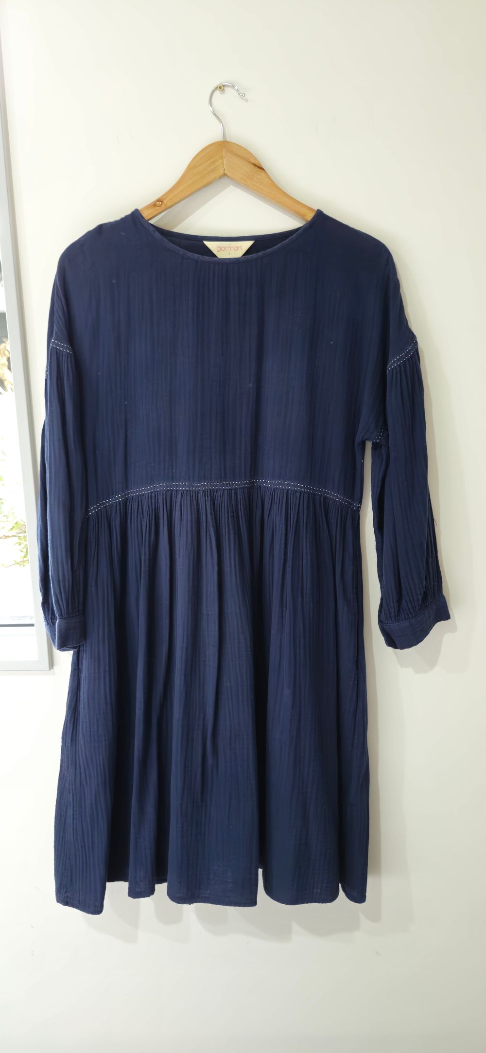 fitted lace wedding dress Gorman cactus print long sleeve dress size 6, fits 6 and 8  Dear Little  Panko