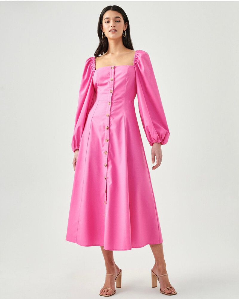 Lotus Midi Dress