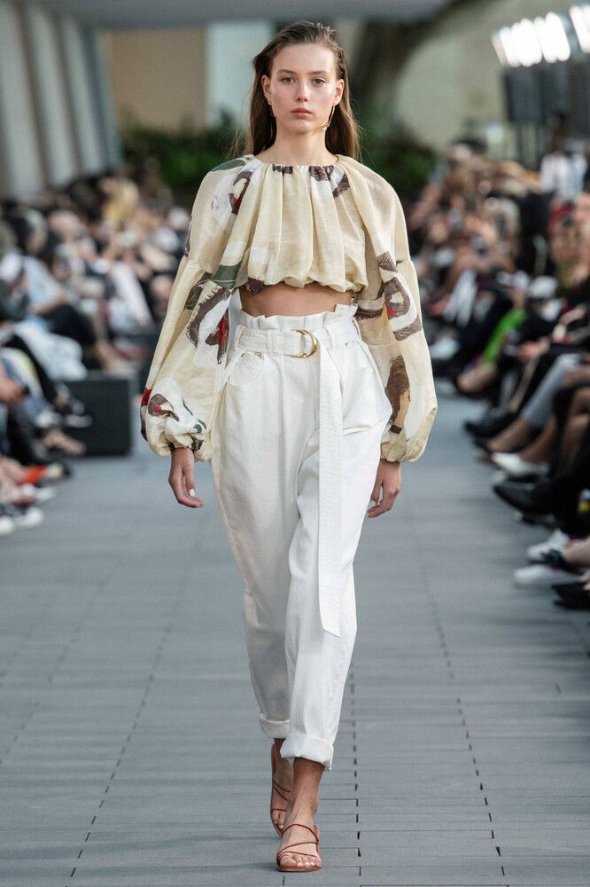 Blouse Crop Top