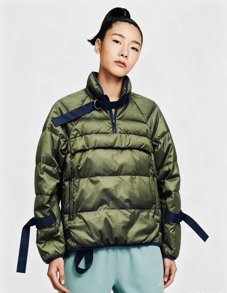 Trendiano Green Puffer Jacket Size M