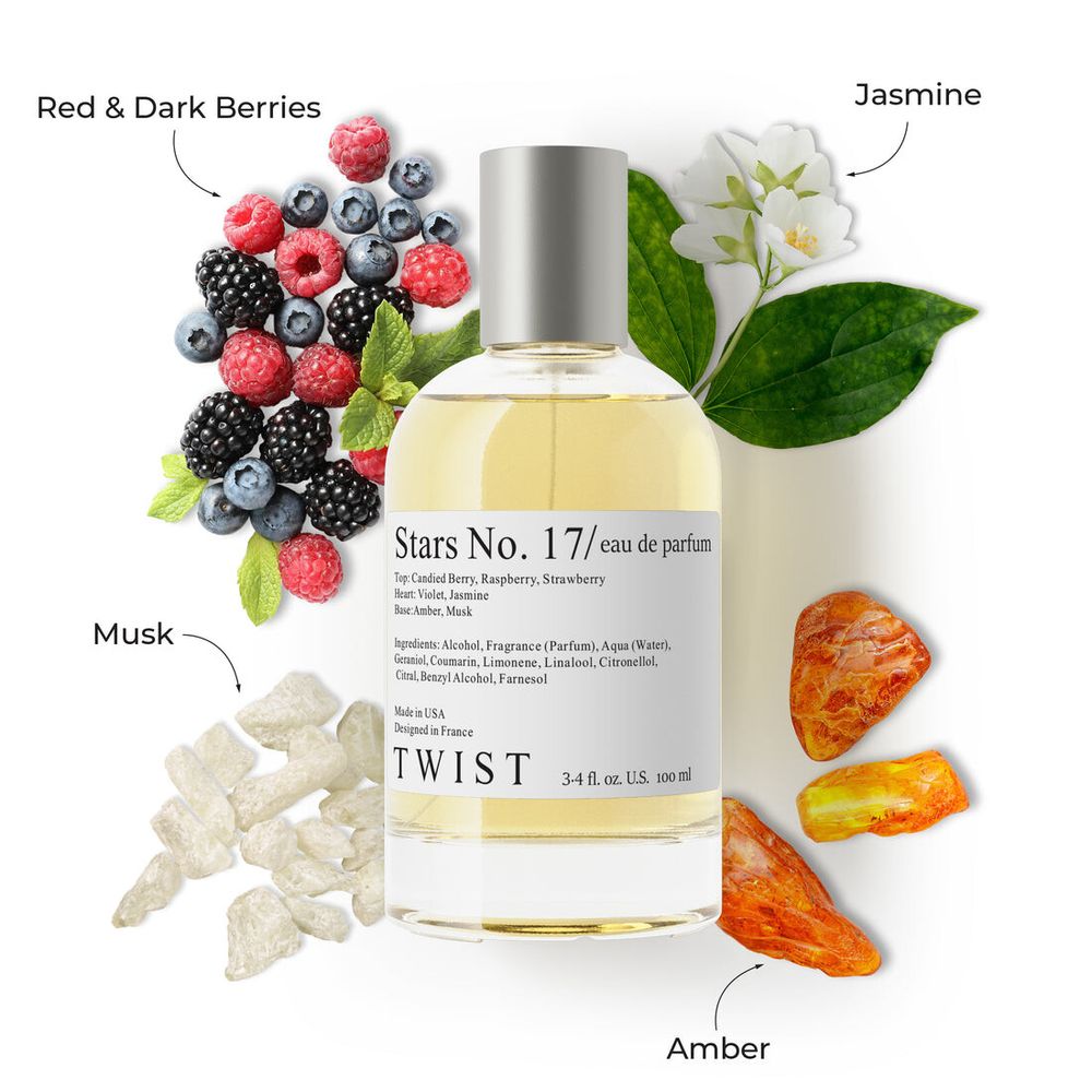Burberry Her dupe by Twist Stars No. 17 eau de parfum