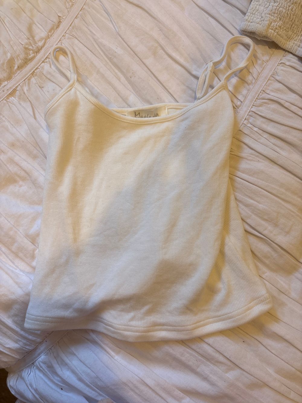city beach white tank