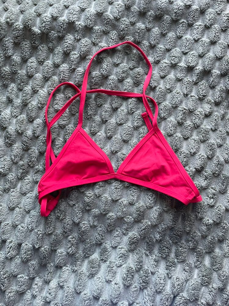 Jolyn Red Bikini Top