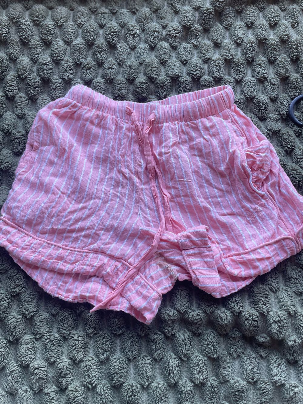 Peter Alexander Pink Striped Shorts