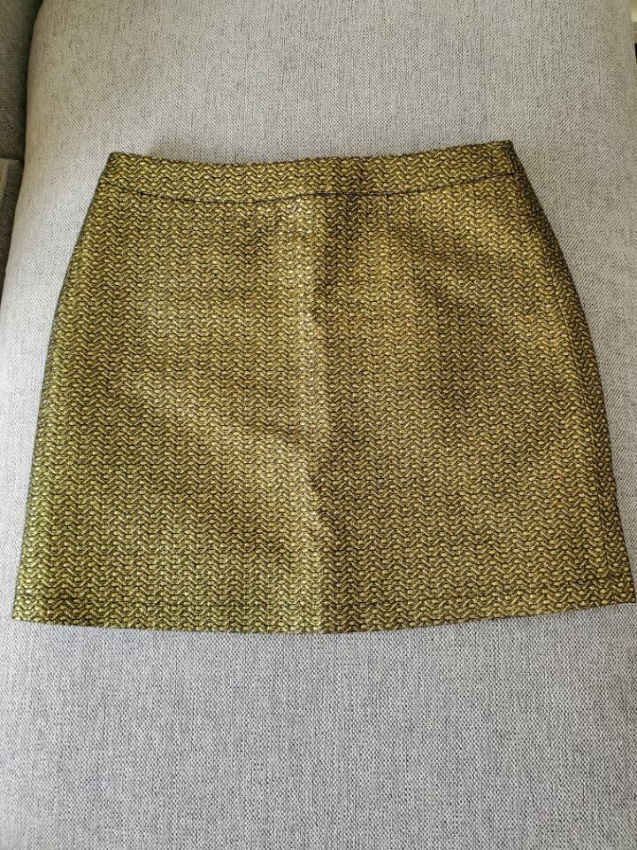 Country Road Gold Mini Skirt
