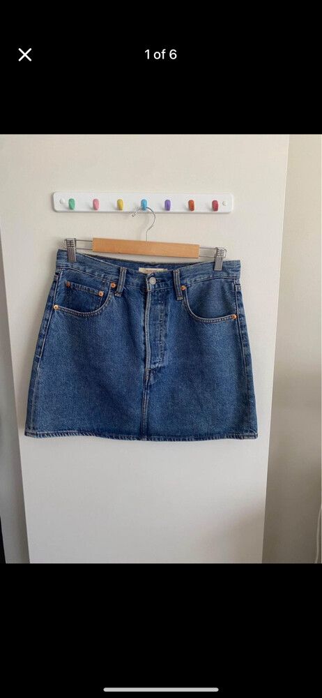 Levis Ribcage Skirt