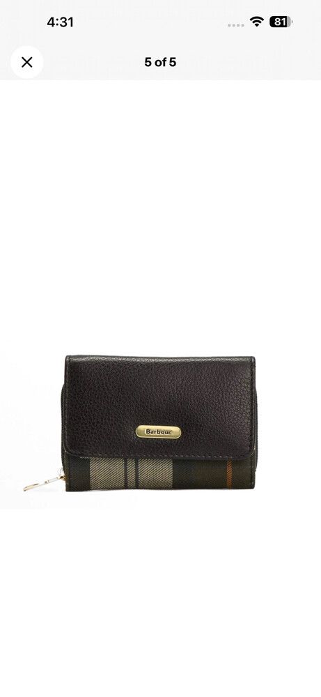 Barbour Rosa  Tartan Wallet