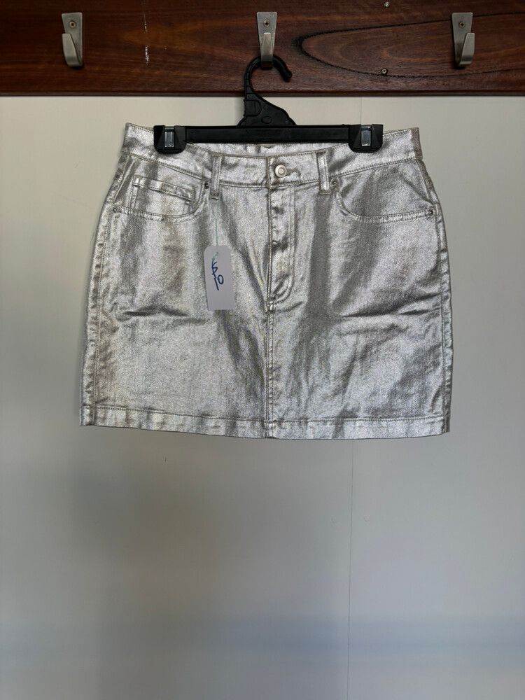 Lily Loves Silver Skirt