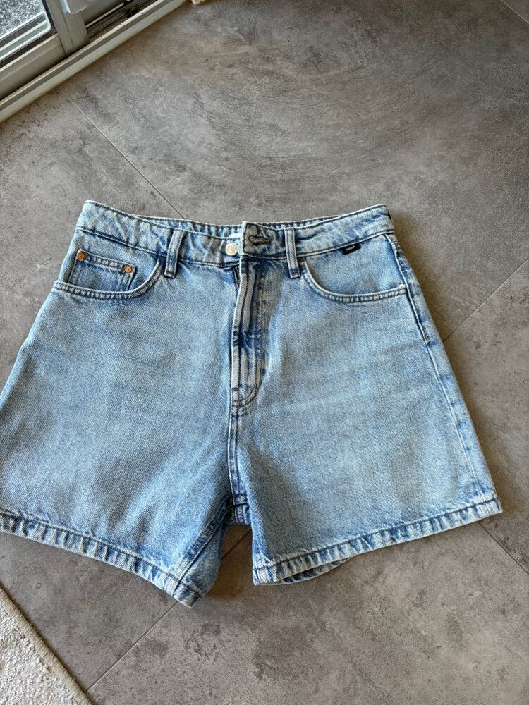 Mavi Blue Denim Shorts