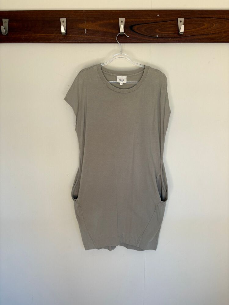 Seed Heritage sage  T-Shirt Dress