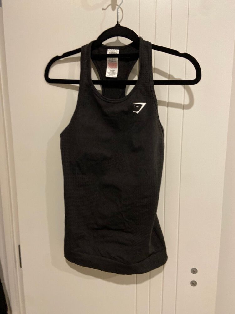 Gymshark Black Tank Top