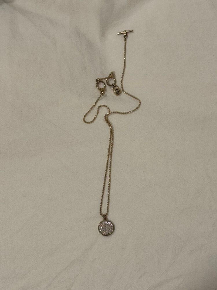 Michael Kors Pavé Pendant Necklace