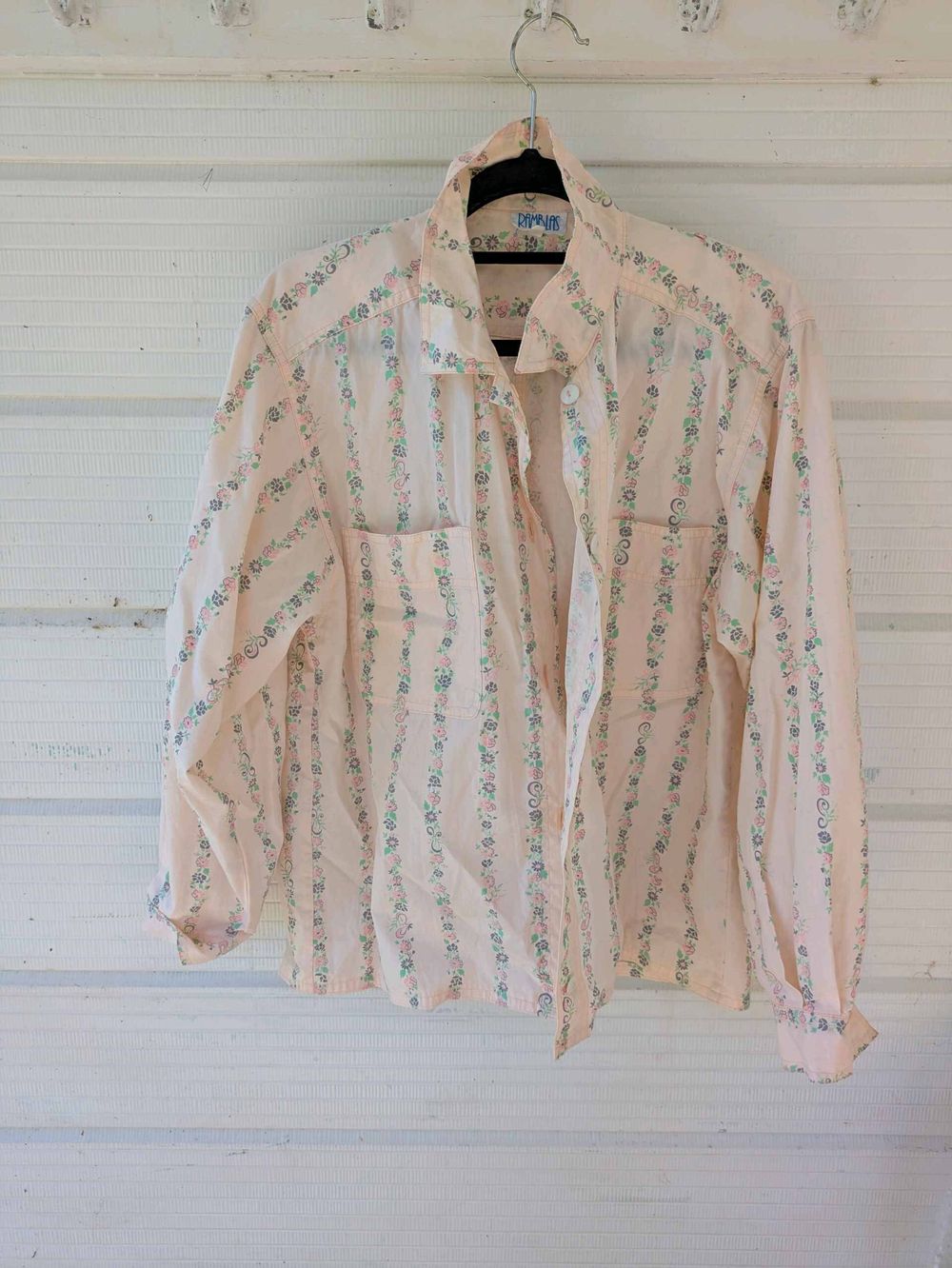 Ramblas Pink Vintage Shirt