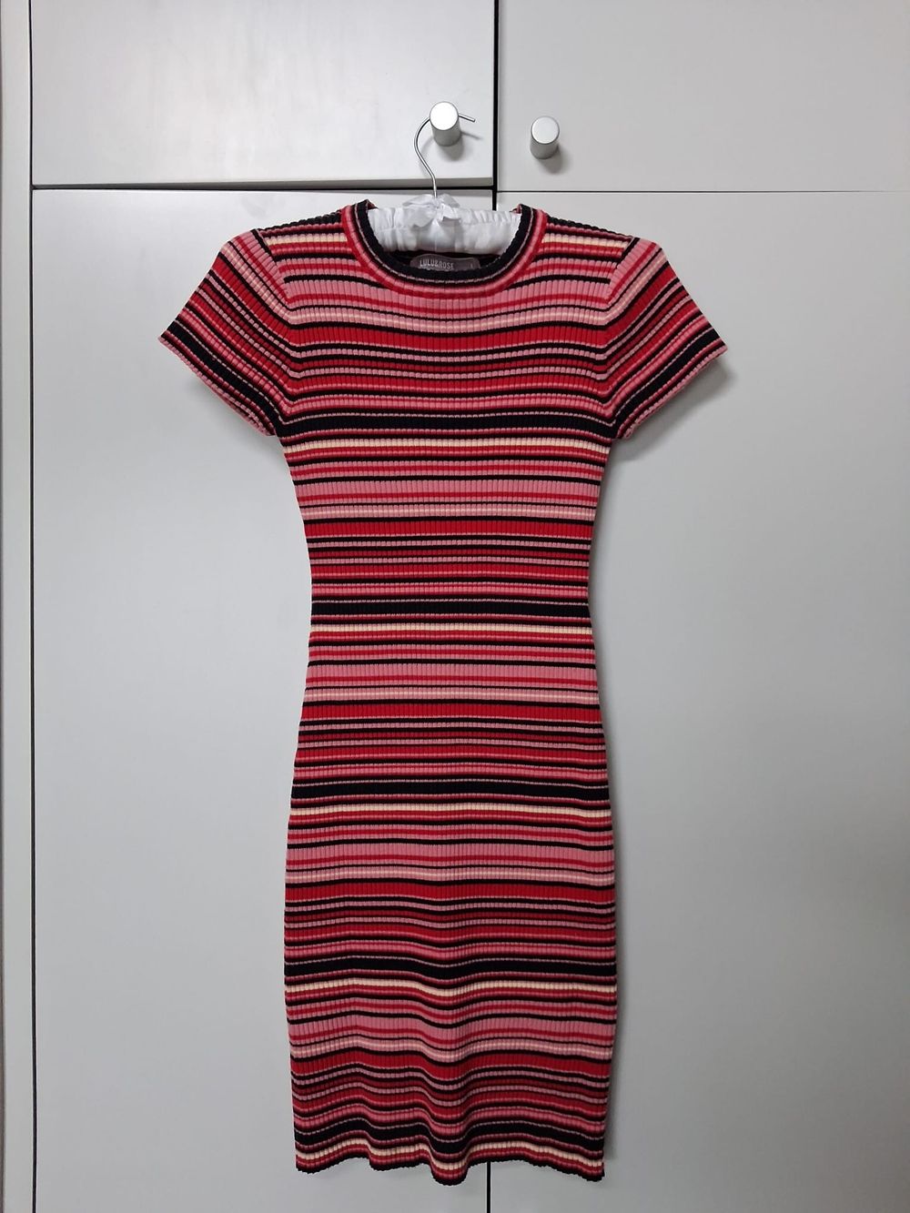 Lulu & Rose Red Striped Dress