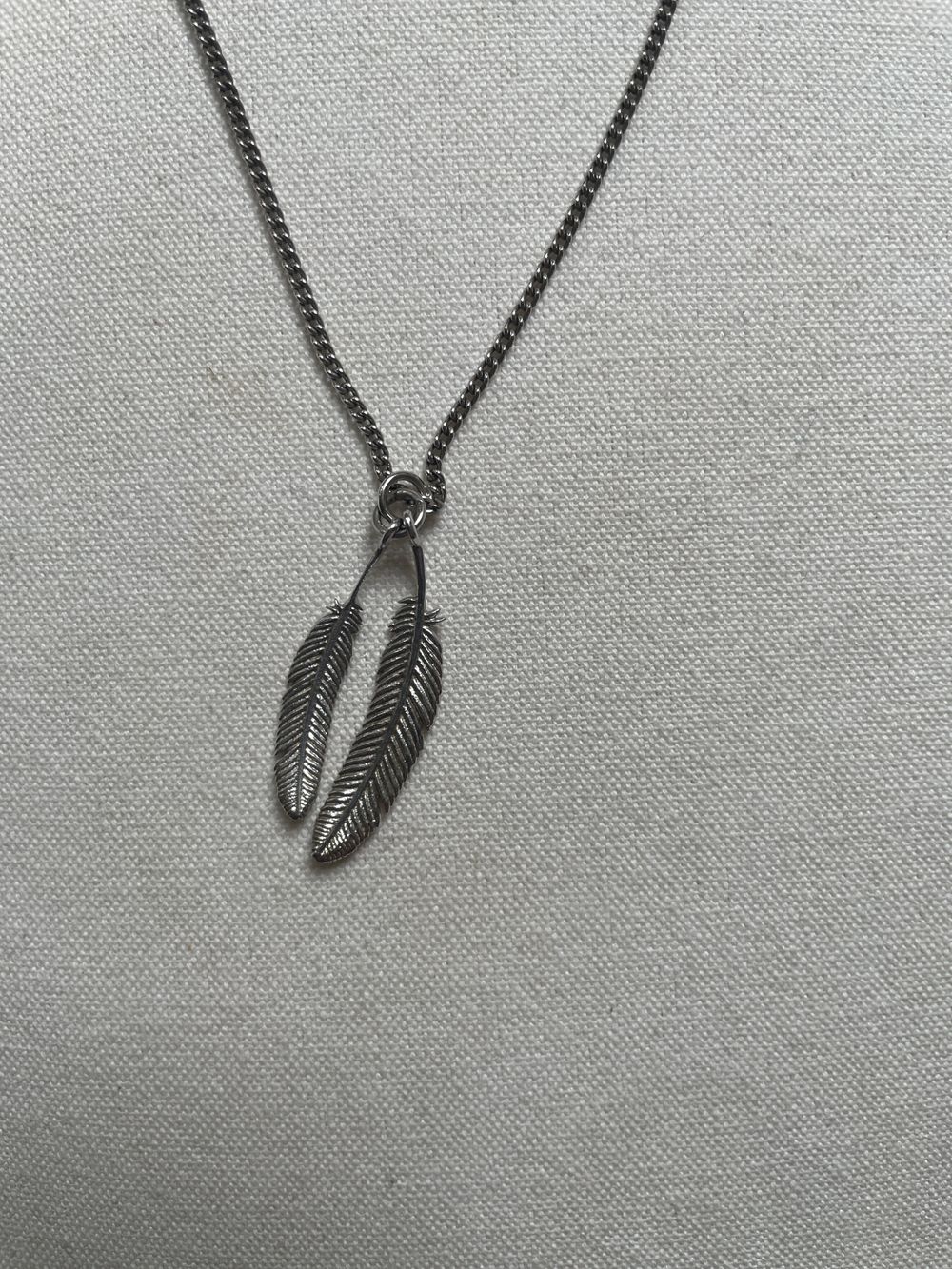 Duo Miromiro Feather Pendant