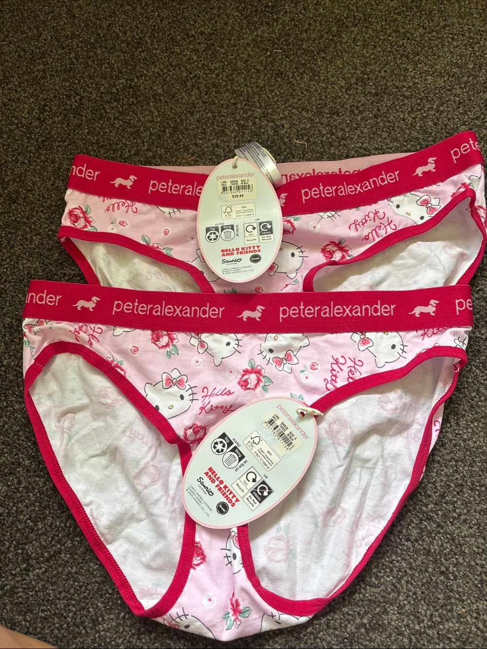 Peter Alexander Hello Kitty Briefs Size S