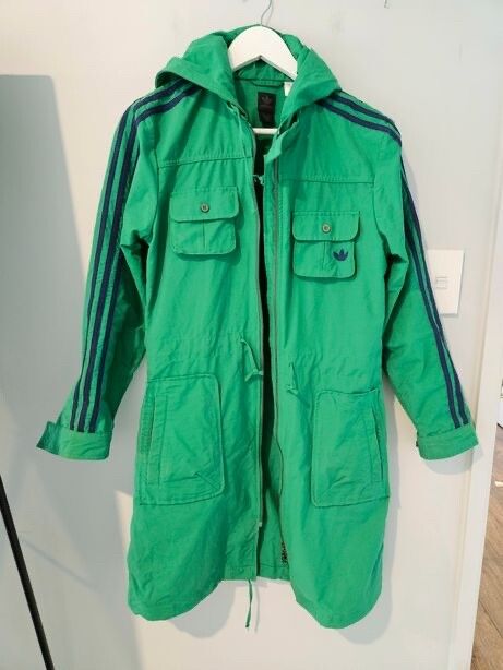 Green Adidas Anorak / Coat / Jacket
