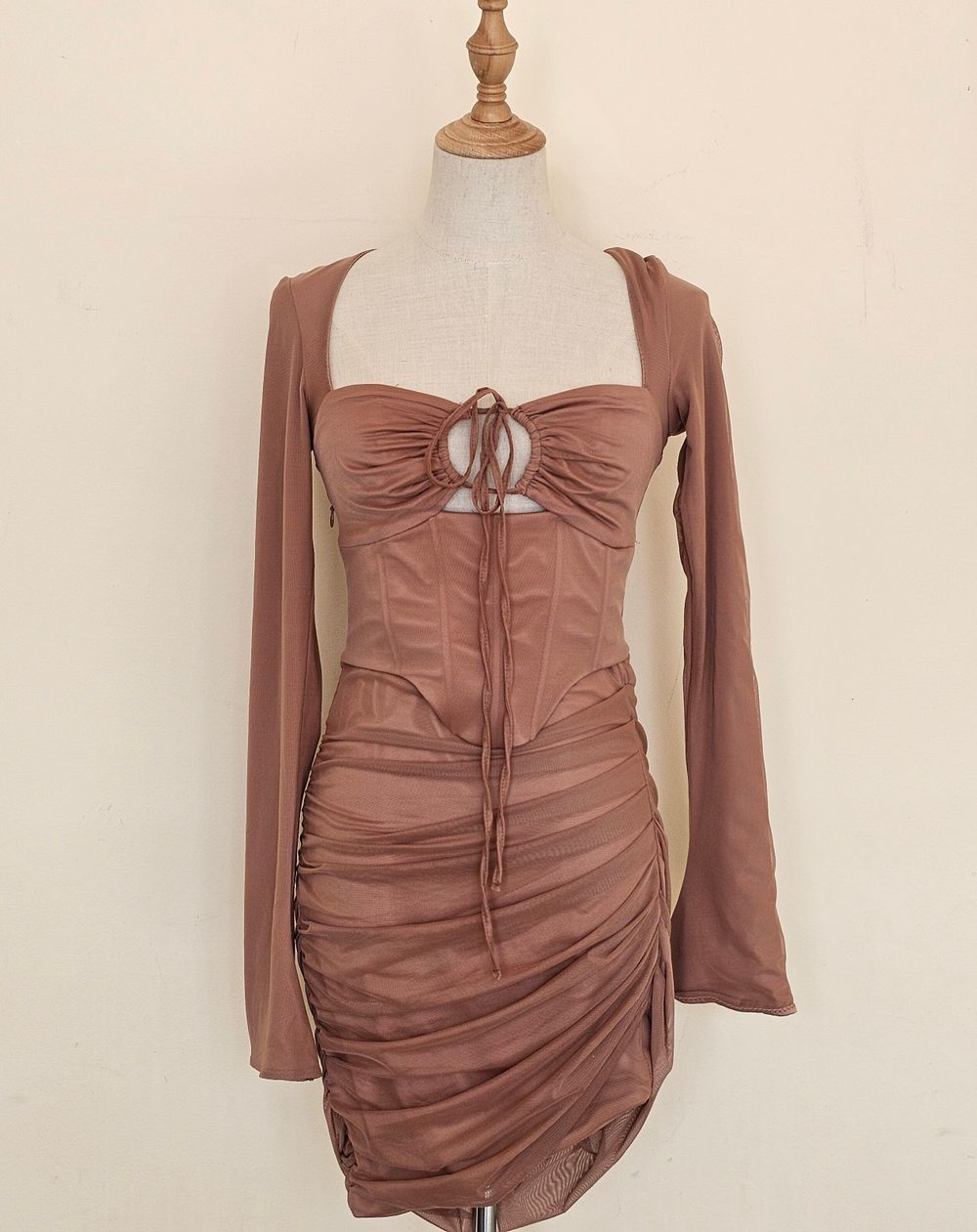 Oh Polly Body con corset dress