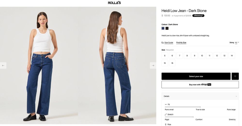 Rolla Heidi Jeans