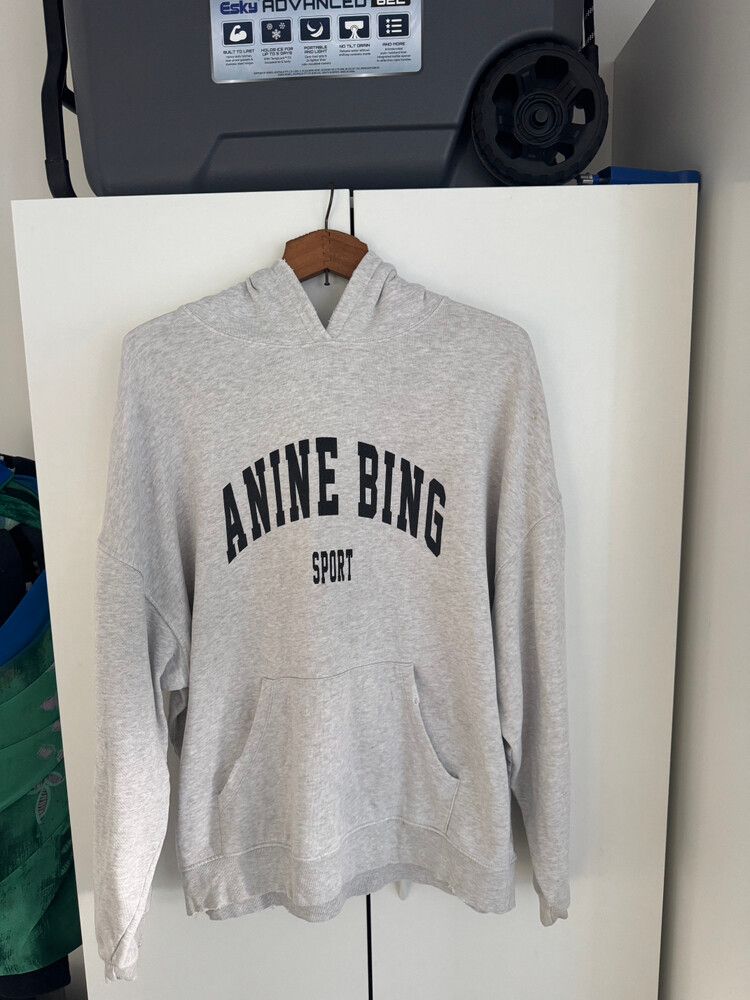 Anine Bing Harvey Sweatshirt - Heather Grey