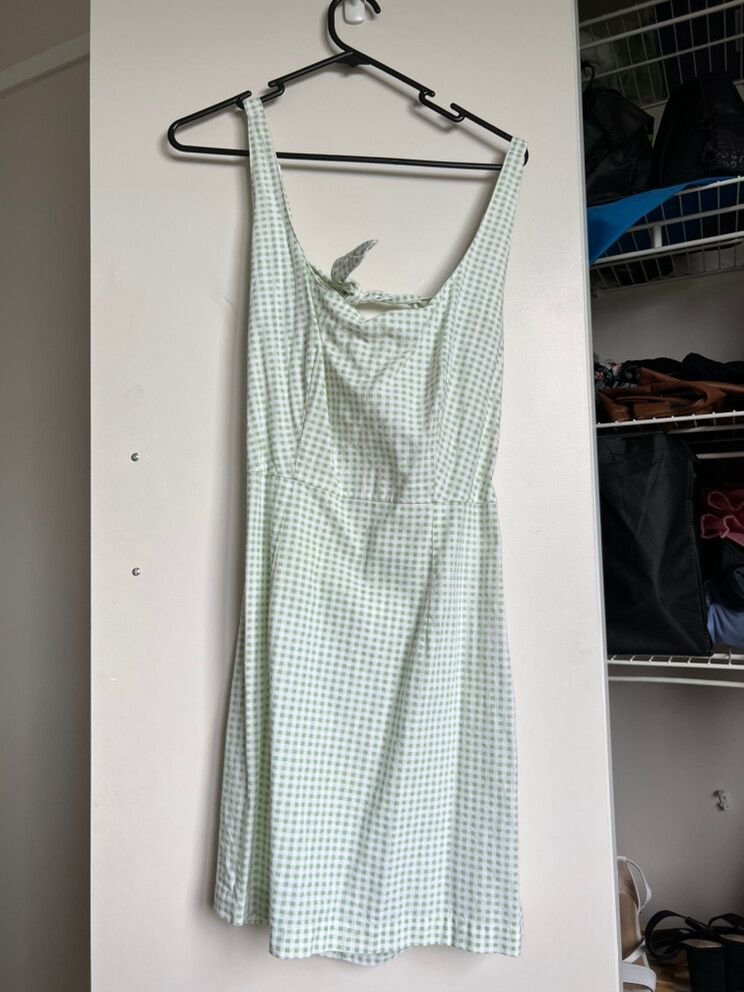 satin midi dress sage green Aspen Midi Dress - Sage Satin Slip Dress main image 0