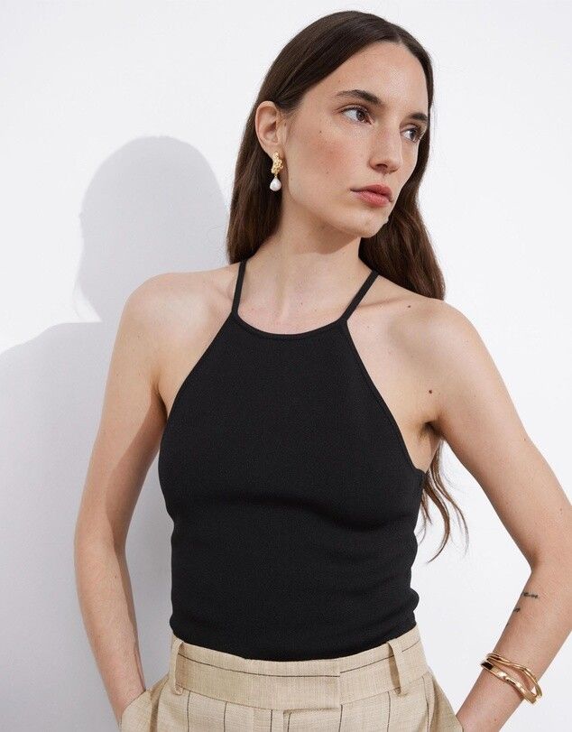 Criss Cross Halter Top