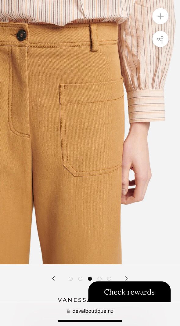 Brand New Vanessa Bruno Helias Pants - Brown