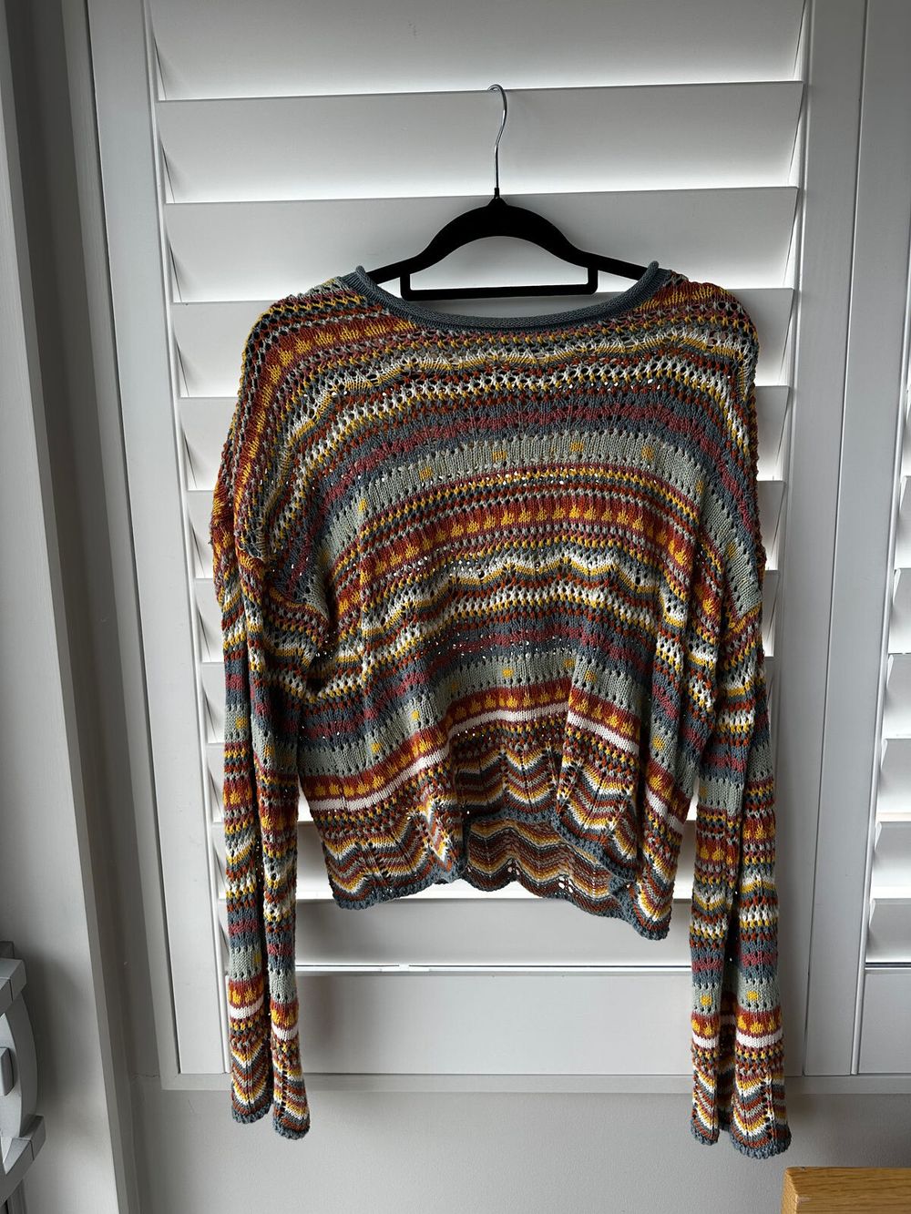 Ghanda Multicoloured Knit Jumper Size S
