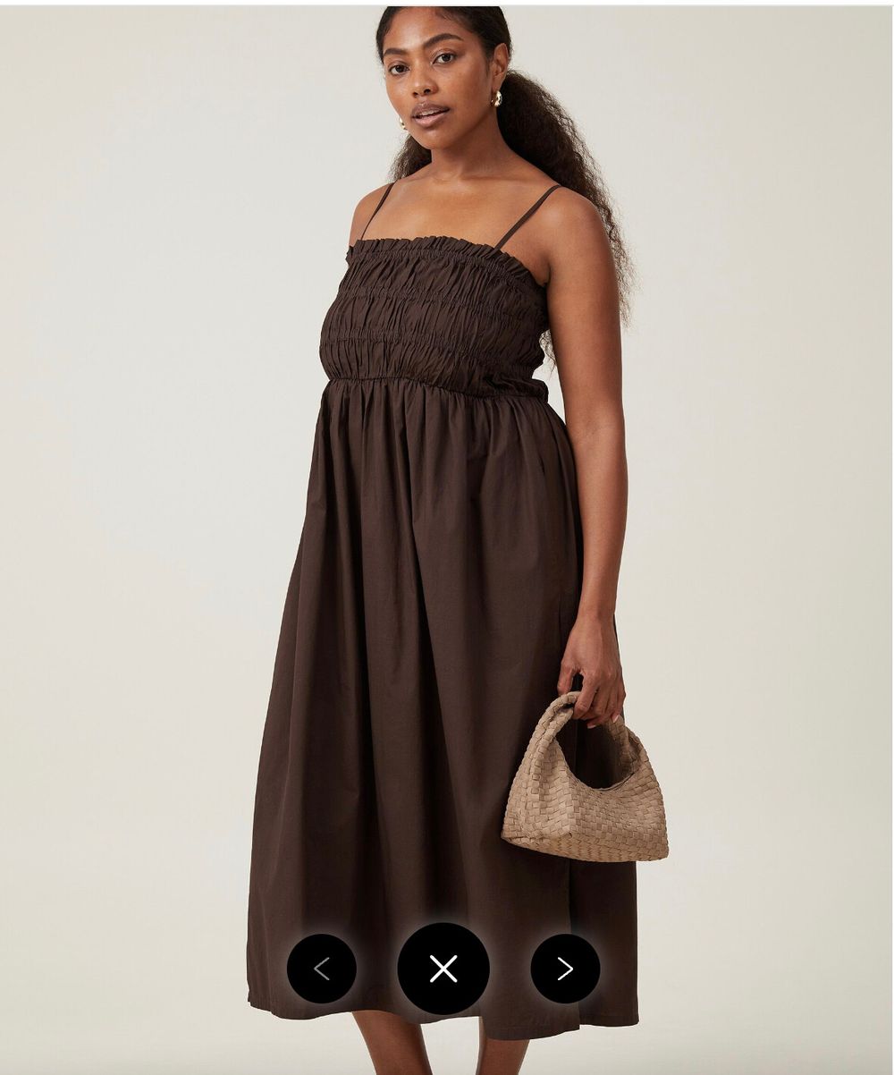 Cotton On - Cotton On Lexi Shirred Maxi Dress on Designer Wardrobe
