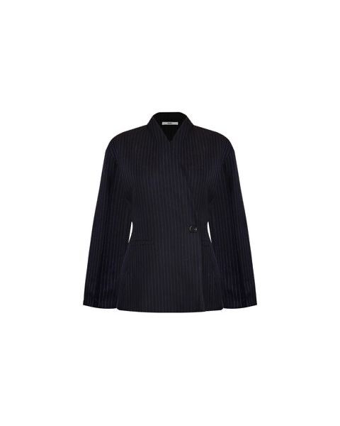 RUBY Coco Blazer Navy Pinstripe size 14