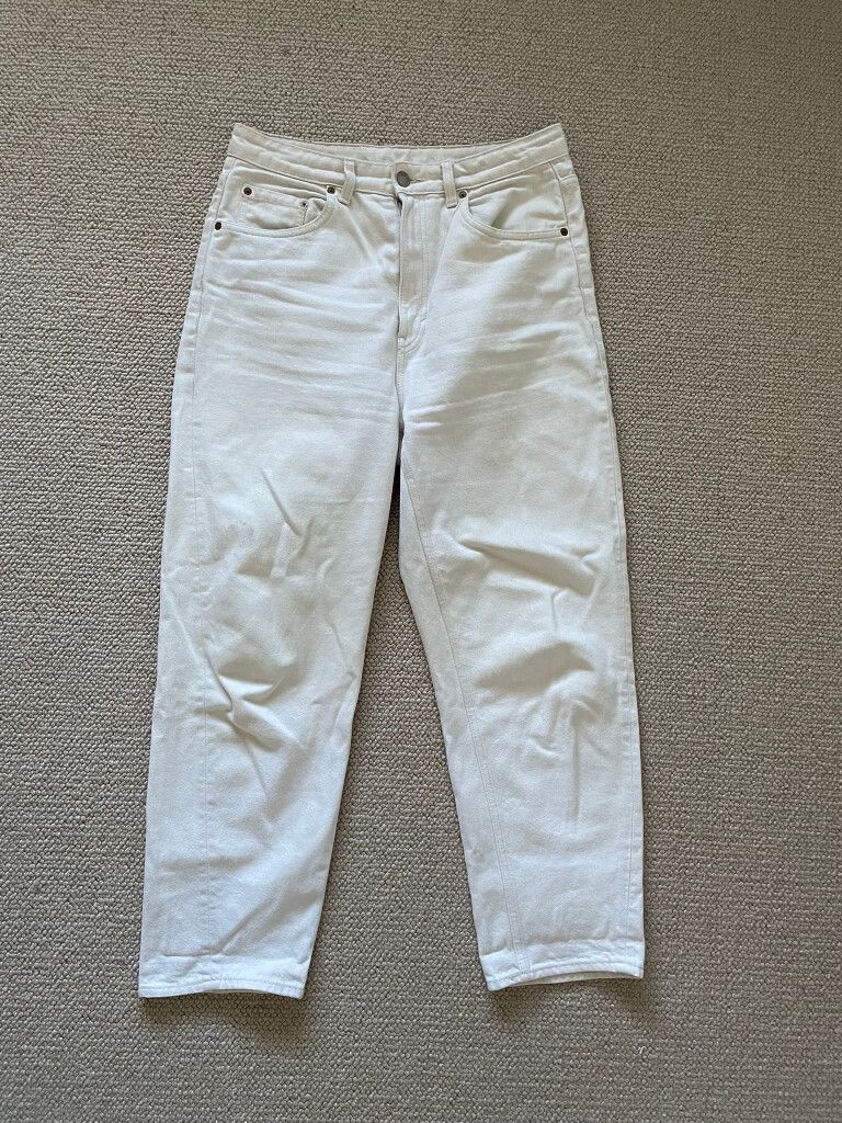 Weekday MEG Cream Jeans