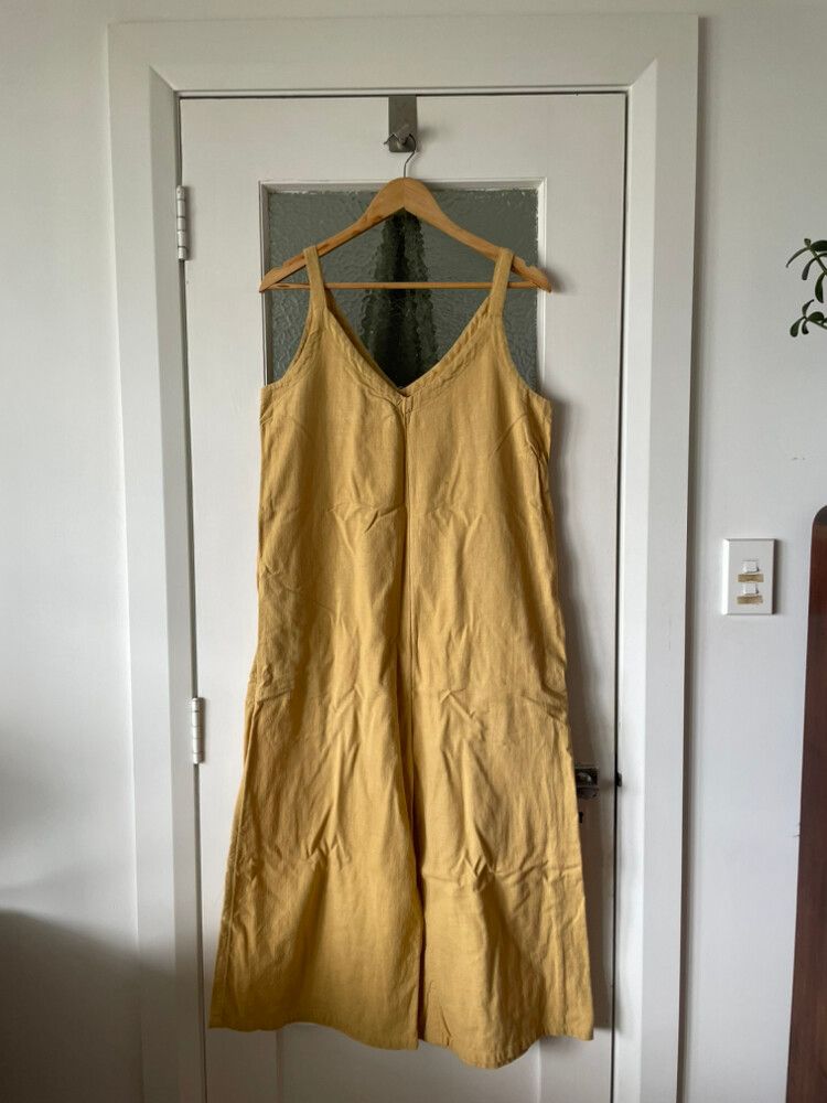 Billabong Mustard Jumpsuit