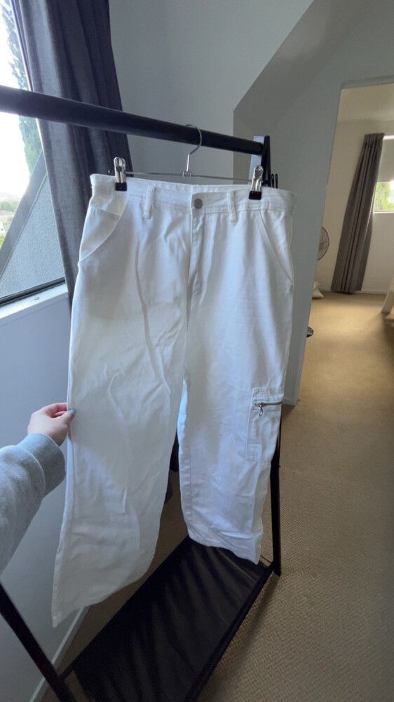 White Glassons Jeans