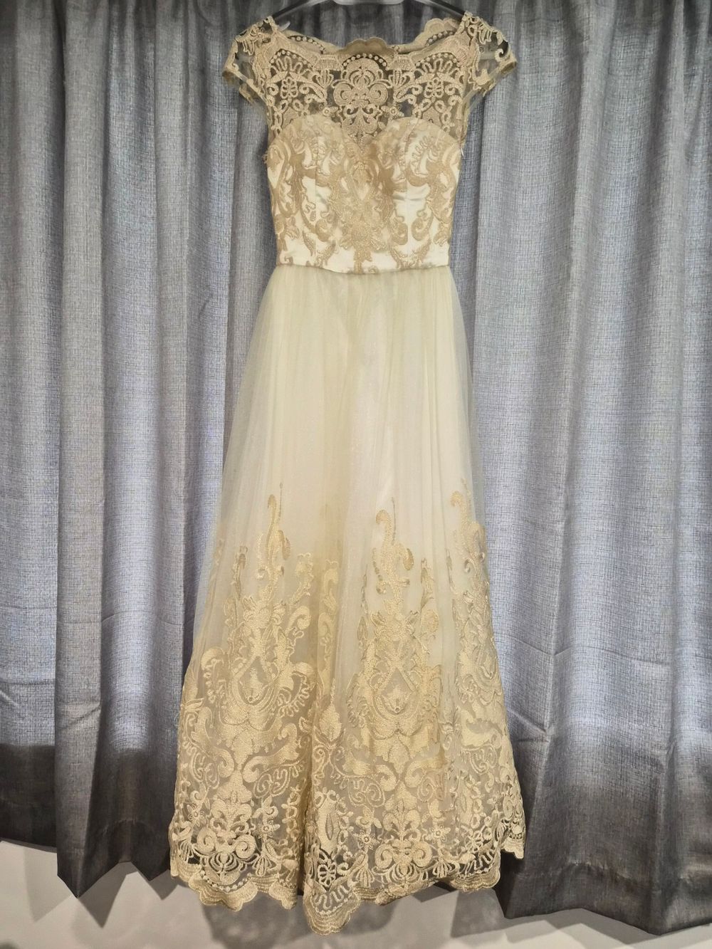 chi chi london gold dress Chi Chi London Dress in Gold