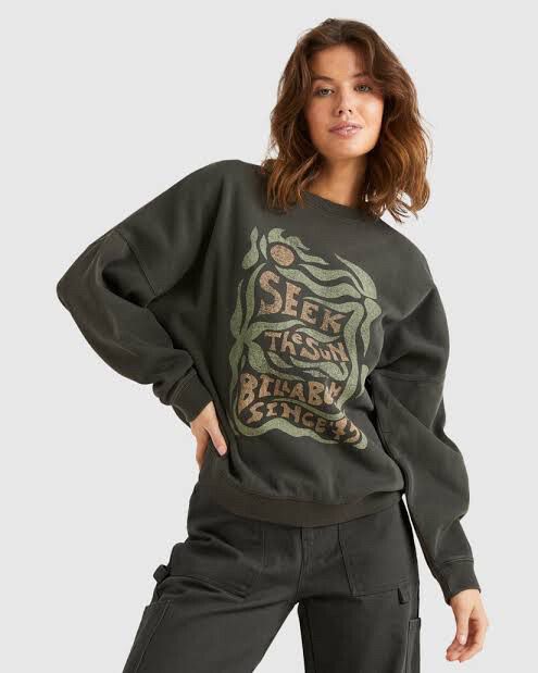 grey billabong sweatshirt