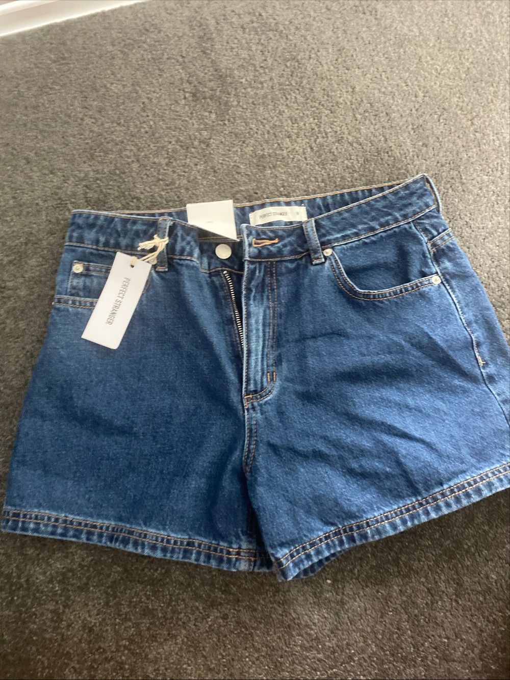 perfect stranger high rise shorts