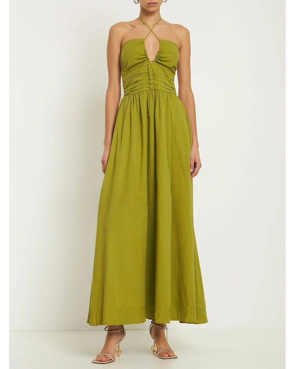 green emerald velvet dress Bec + Bridge