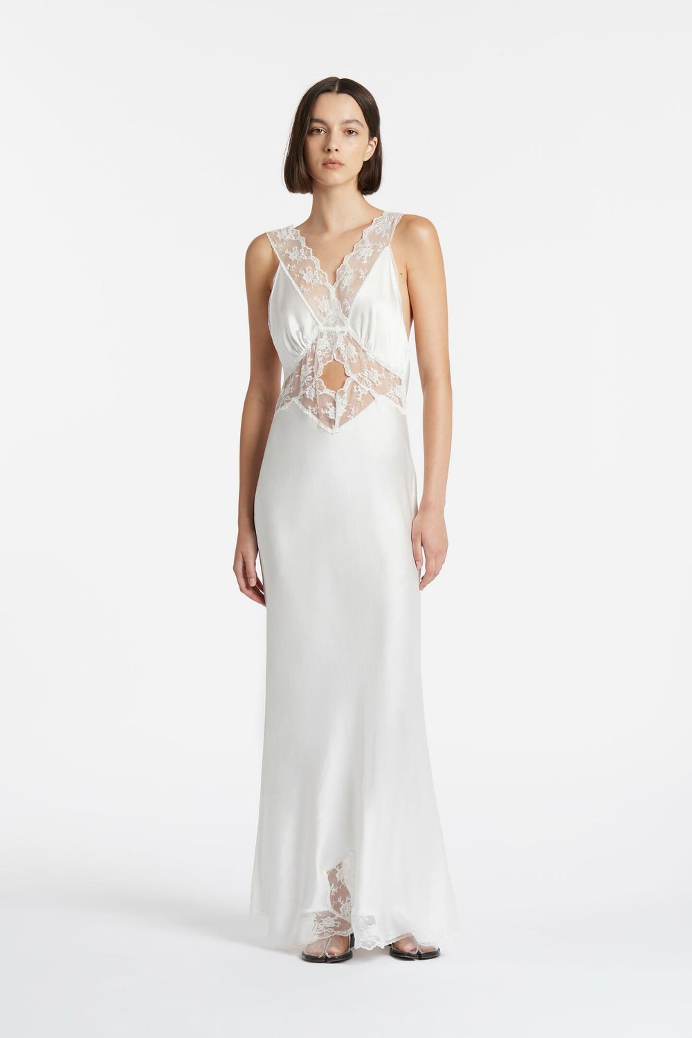 sir the label white cut out dress Sir The Label