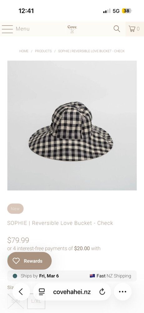 SOPHIE | Love Bucket - Checks
